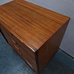 Mid Century Vintage Ladekastje Deense Ladekast Teak thumbnail 11