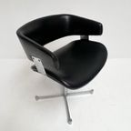 Zwartlederen Artifort Fauteuil, 1970S thumbnail 2