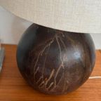 Grote Vintage Keramiek Lamp Brutalist Jaren 60 thumbnail 5