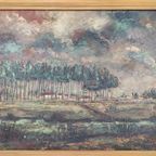 H. Bekaert - Landschap Schilderij thumbnail 2