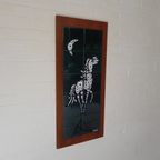 Tegeltableau Afbeelding Van Een Paard, 10 Tegels, Adri, Jaren 60 thumbnail 11