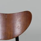 6x Vintage Eetkamerstoelen G-Plan - Rood, Jaren '50/'60 thumbnail 3