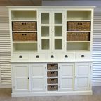Grote Oude Buffet Vitrine School Museum Winkel Kast thumbnail 19