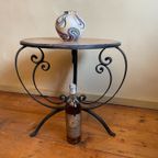 Vintage Tafeltje Salontafeltje Bijzettafel Frans thumbnail 11