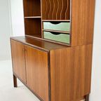 Scandinavisch Vintage Teak Fineren Boekenkast Bergnas thumbnail 11