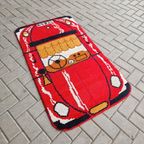 Vintage Wollen Vloerkleed Oldtimer Auto Vloerkleed Smyrna thumbnail 7
