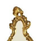 Klassieke Smalle Kuifspiegel Bladgoud Verguld Barok Stijl 72cm thumbnail 8