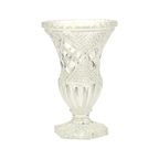 Vintage Vaas Boheems Kristal Diamant Patroon Medici 23cm thumbnail 14