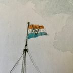 Ingelijste Aquarel Van Reint De Jonge thumbnail 14
