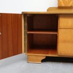Vintage Kaptafel Met Drieluik Spiegel thumbnail 2