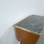 Jaren 50 Kastje Met Lades En Formica Blad Vintage thumbnail 3