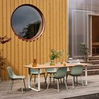 Muuto / Fiber Outdoor Side Chair / Set 6 Stuks / Dusty Green thumbnail 6