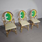 3 X Gasparucci Italo Ecc Antwerpen Tennis Chairs 1980s thumbnail 12