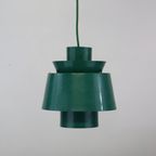 Iconische Tivoli Donkergroene Hanglamp Ontworpen Door Jorn Utzon Voor Nordisk Solar - Denemarken thumbnail 10