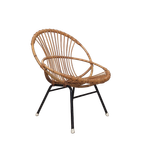 Nc38 – Rohé Rotan Fauteuil – Jaren 60 – Model 149 thumbnail 2