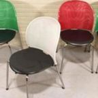 4 Postmodern Orta Stoelen, Christoph Hindermann, Dietiker thumbnail 8