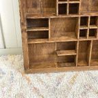 Brocante Letterbak Vintage Hout thumbnail 6