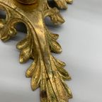 Antieke Gotische Kerk/Altaar Kandelaar thumbnail 16