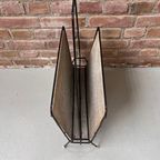 Mid Century Tijdschriftenrek, Vintage Lectuurbak thumbnail 6