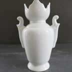 Vintage Limoges France Witte Vaas Porselein thumbnail 7