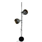 Dijkstra - Rare Model - Space Age Design / Mcm Floor Lamp With Two Shades thumbnail 3
