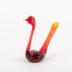 Swedish Art Glass Birds Sculptures From Bergdala, 1970’s thumbnail 11