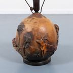 Vintage Danish Ceramic Relief Table Lamp / Tafellamp, 1960’s thumbnail 7