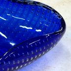 Murano Bullicante Glas Asbak In Blauw thumbnail 3