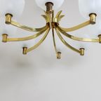 Vintage Hanglamp, Kroonluchter - Messing Jaren '70 thumbnail 6