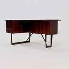 Rosewood Boomerang Desk By Peter Løvig Nielsen For Hedensted Møbelfabrik Denmark 1950S thumbnail 5