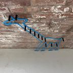 Grote Giraffe Blauwe Kapstok, Vintage IKEA Collectabels thumbnail 8