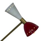 Attr. To - Stilnovo - Diabolo Desk Lamp - Mounted On A Marble Base thumbnail 5