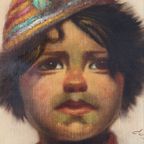 Arabella Met Muts Olieverf Corelli Jeanne Brandsma thumbnail 11