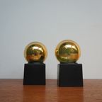 Golden Cube Lamp Design By <<<brand>>>, 1970s thumbnail 5