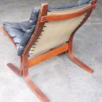 Originele Westnofa Siësta Chair, Low Back | Ingmar Relling | Zwart Leer thumbnail 3