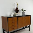 Scandinavisch Vintage Teak Fineren Dressoir Kauto thumbnail 3