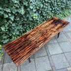 Macassar Ebbenhout Salontafel, Deens Design ‘50/‘60 Vintage thumbnail 6
