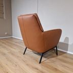 Nieuw - Prominent E-101 Fauteuil - Leder - Bruin - Design thumbnail 5