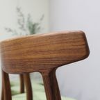 4X Vintage Deens Design Eetkamerstoelen - Henning Kjærnulf, Jaren '60 | 01274 thumbnail 7