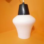 Philips Louis Kalff Hanglamp Vintage Melkglas Lampje thumbnail 2