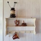 Brocante Vintage Landelijk Houten Schapje, Regaal, Schap Rek thumbnail 7