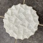 White Glass Ceiling Lamp By Peil & Putzler thumbnail 4