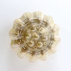 Amberkleurige Plafondlamp Plafonnière Vintage Lamp thumbnail 6