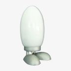 Tatsuo Konno For Ikea - Dino Egg Lamp - 1990’S - Model B9806 - White Glass thumbnail 2