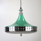 Geweldige Retro Lamp In Chroom, Metaal En Kunststof. - Massief België - 1970 thumbnail 4