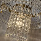 Art Deco Hanglamp Kristal Kroonluchter Met Punt Pegels thumbnail 7