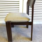 Prachtige Wenge Brutalist Stoel thumbnail 4