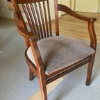4 Eetkamerstoelen (bannink Toorop) Met Bijpassende Eettafel thumbnail 3
