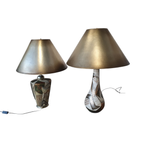 Alexander Kalifano / Modern Impressionist Art Vase Lamps / Circa 1980s thumbnail 18