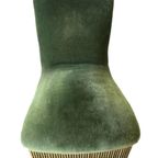 Set Van 2 Vintage Fauteuils / Eenzitjes Met Franjes thumbnail 12